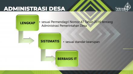 Administrasi Desa